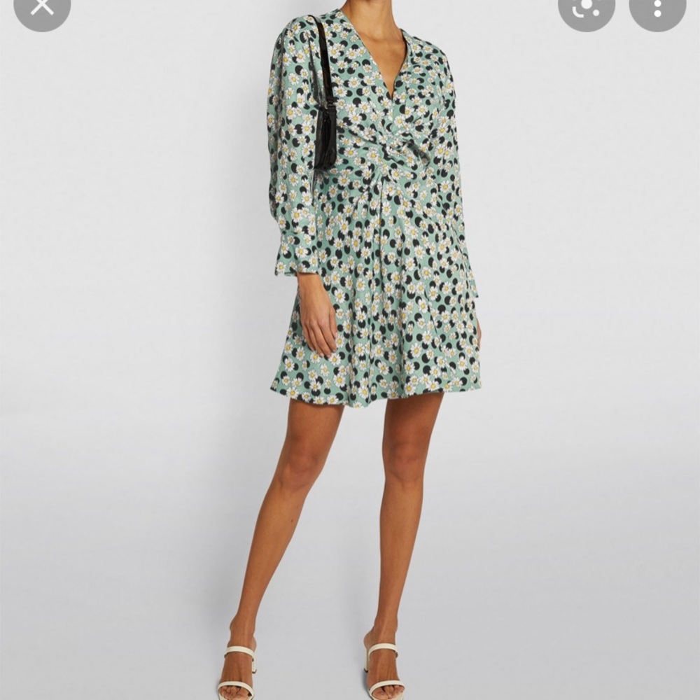 Sandro Daisy Floral Print Dress